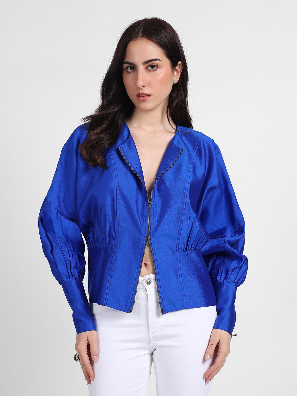 Double Zipper Top