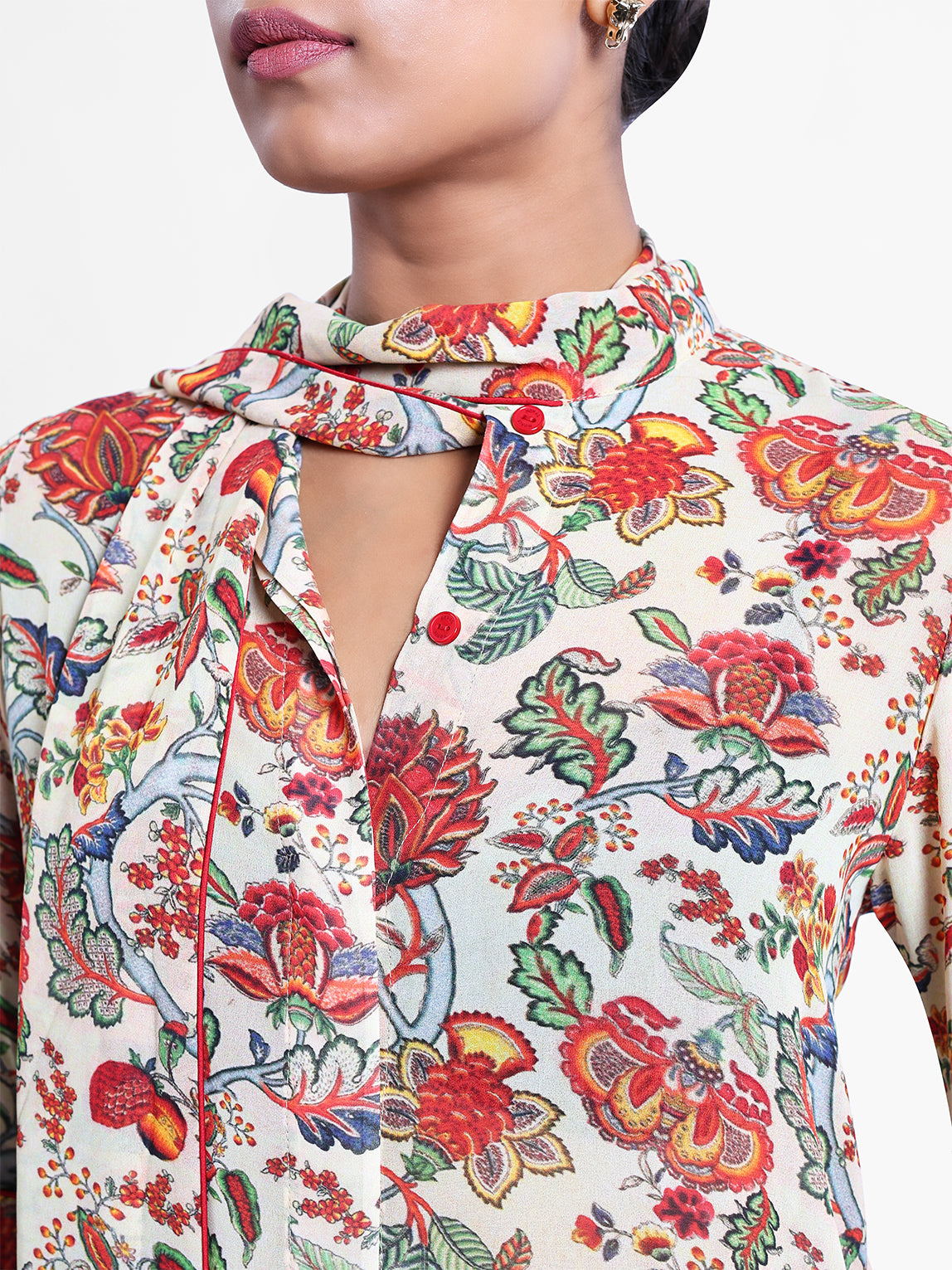 Tropea Front Tie Top