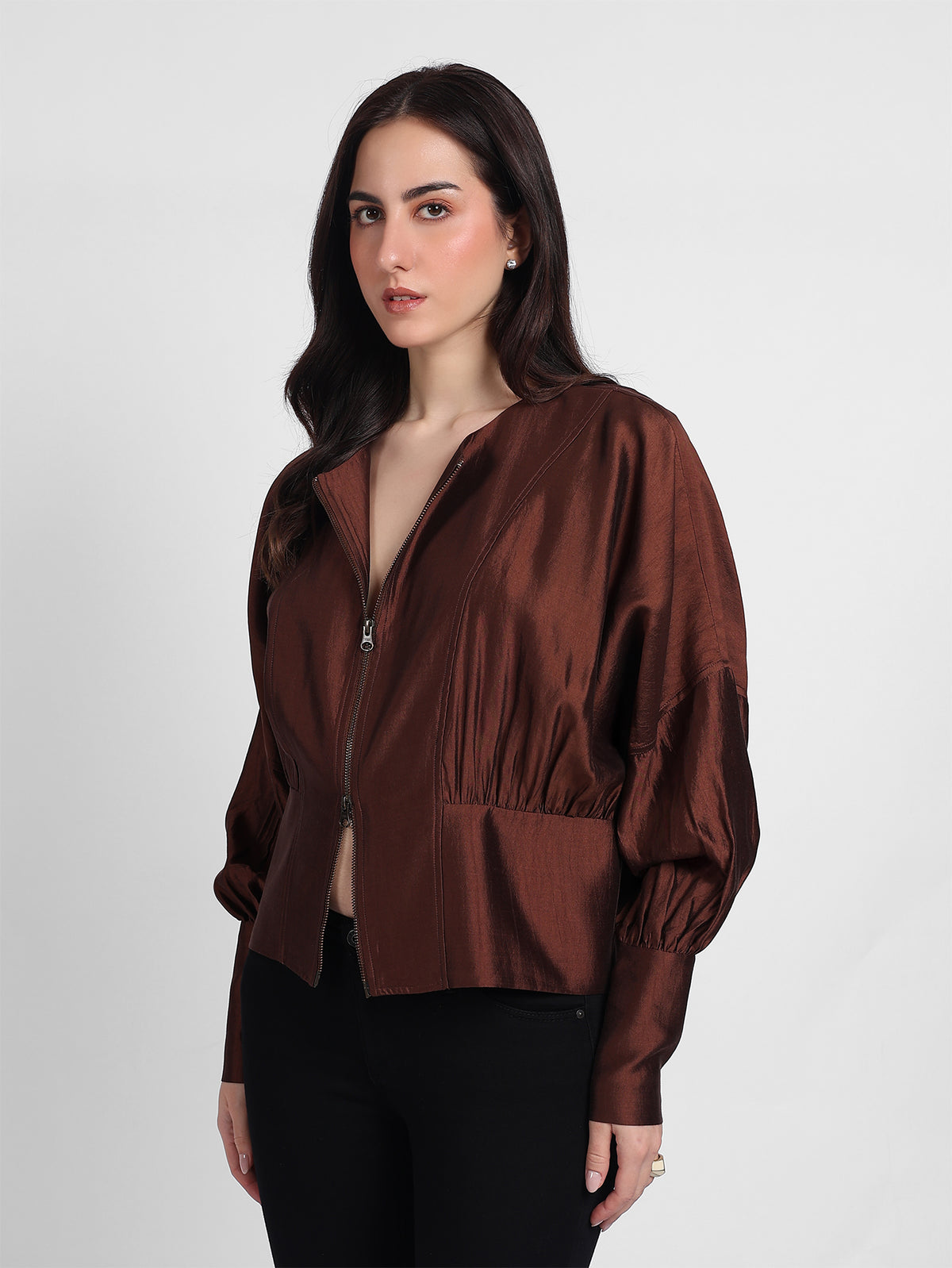 Double Zipper Top