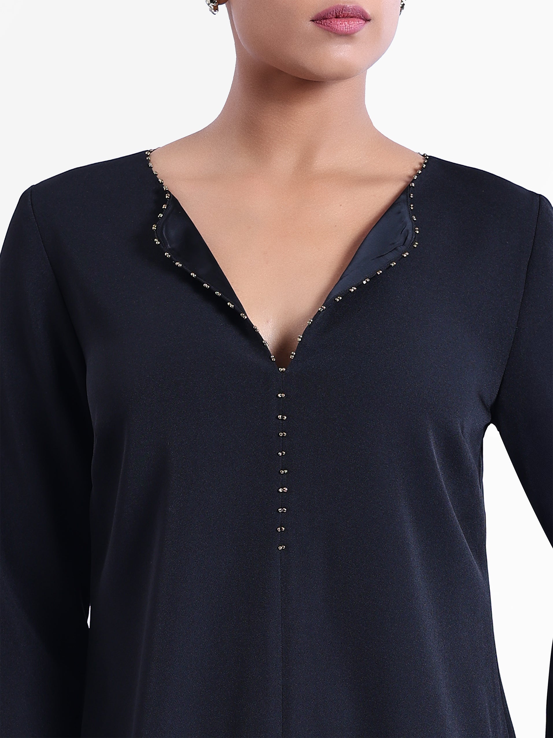 Vivian Flip Collar Dress