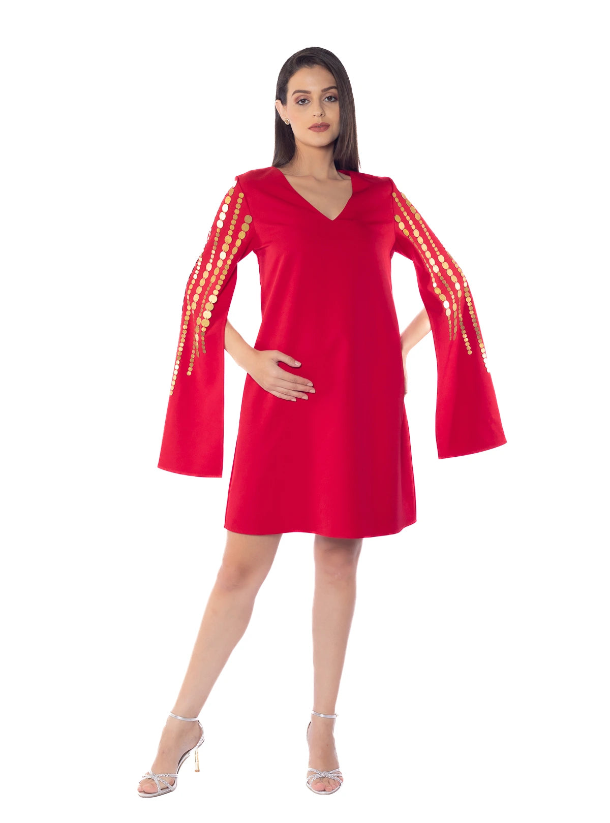 Cleo Gold Coin Dress