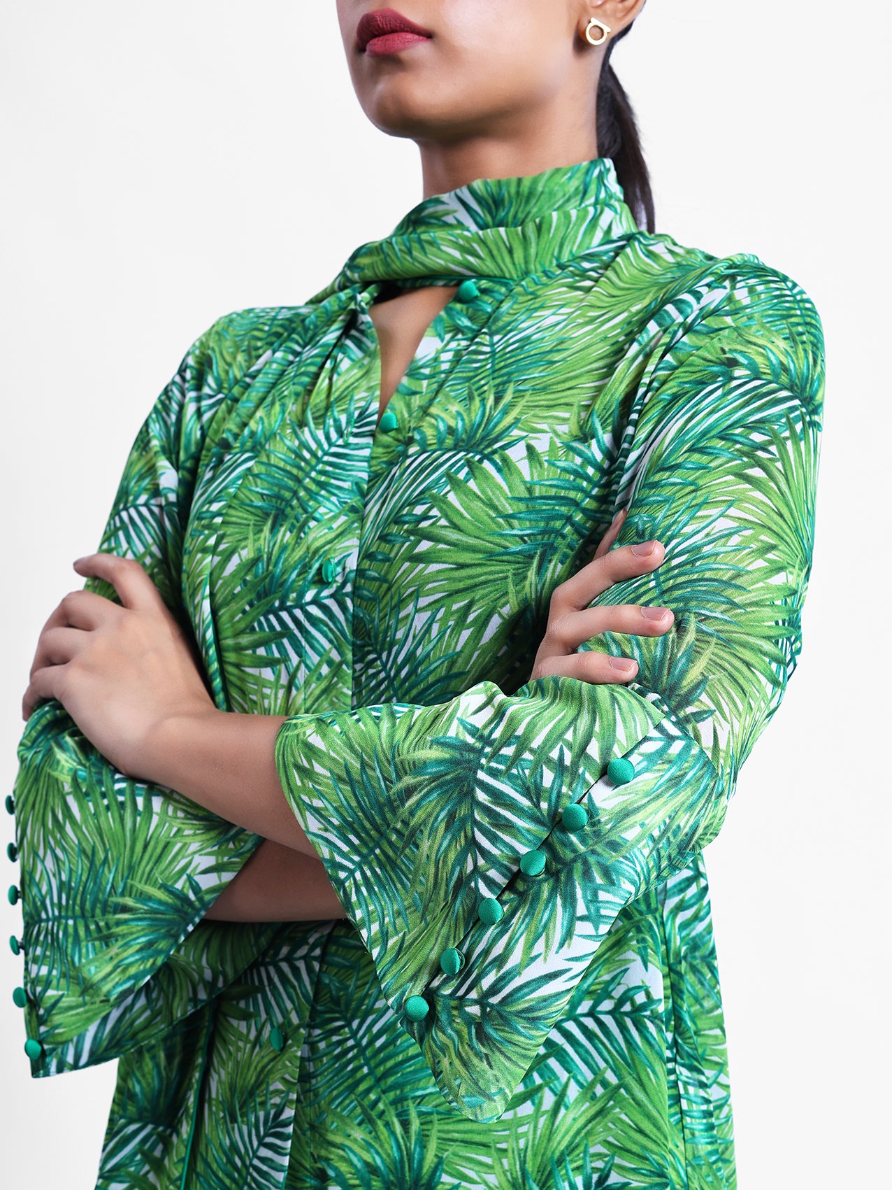 Darcy Front Tie Blouse