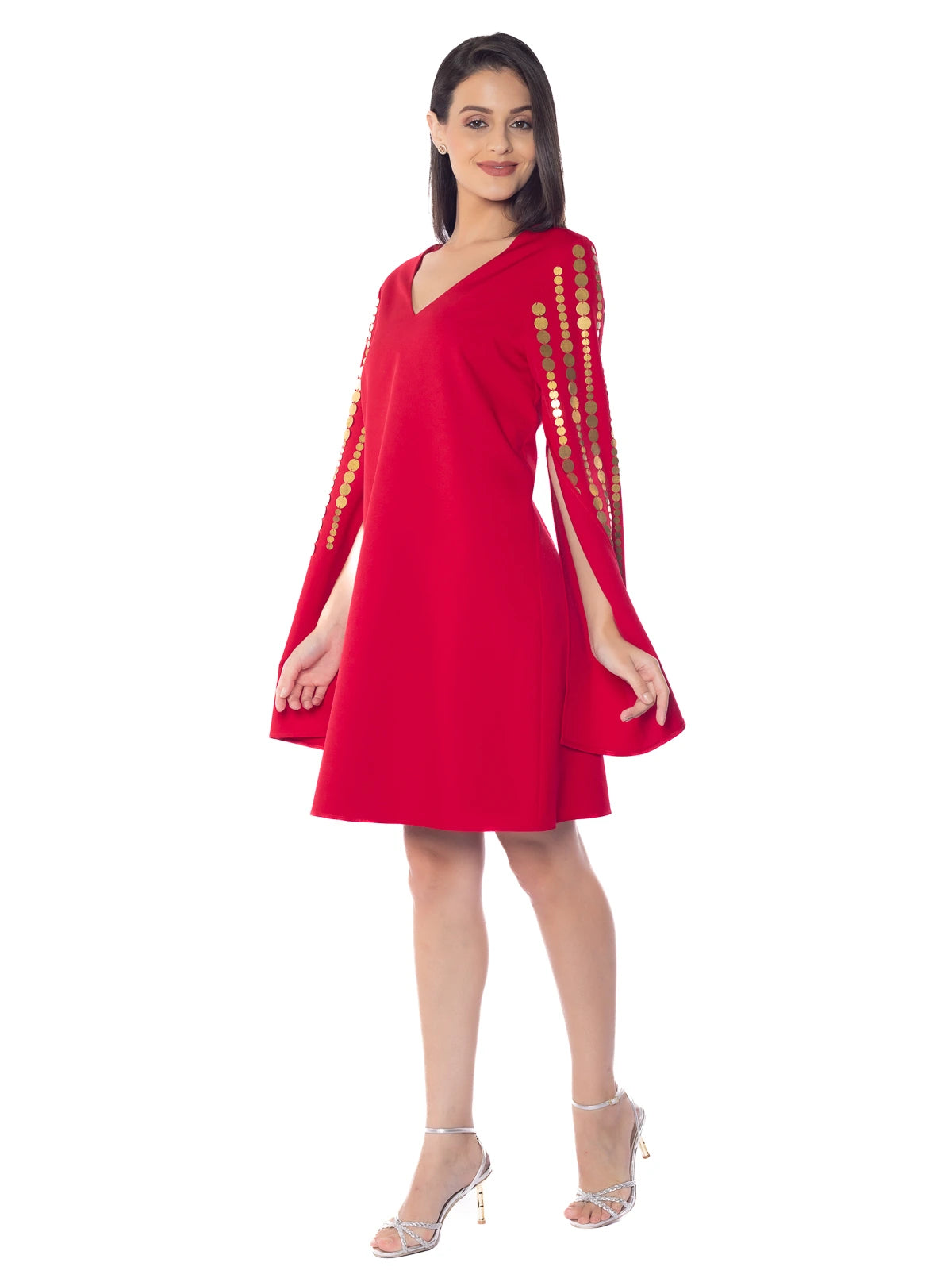 Cleo Gold Coin Dress