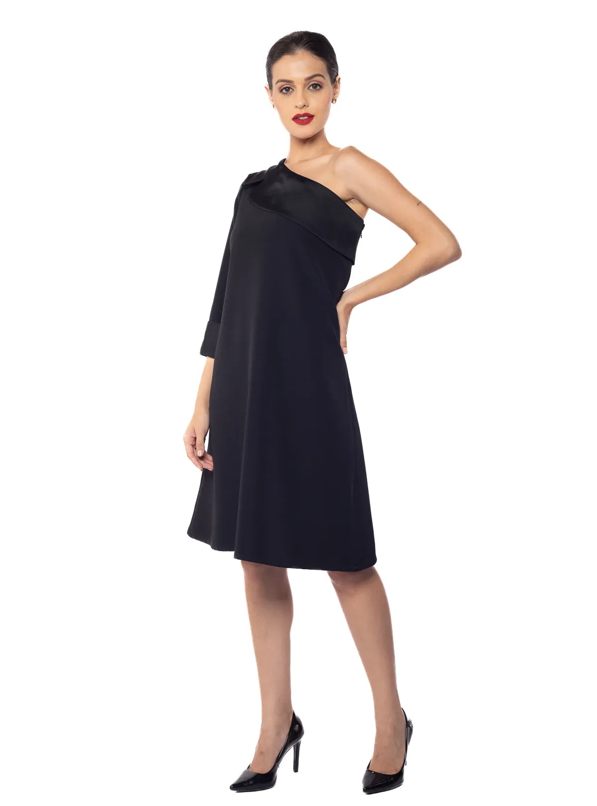 open lace back dress Tuxedo Dress