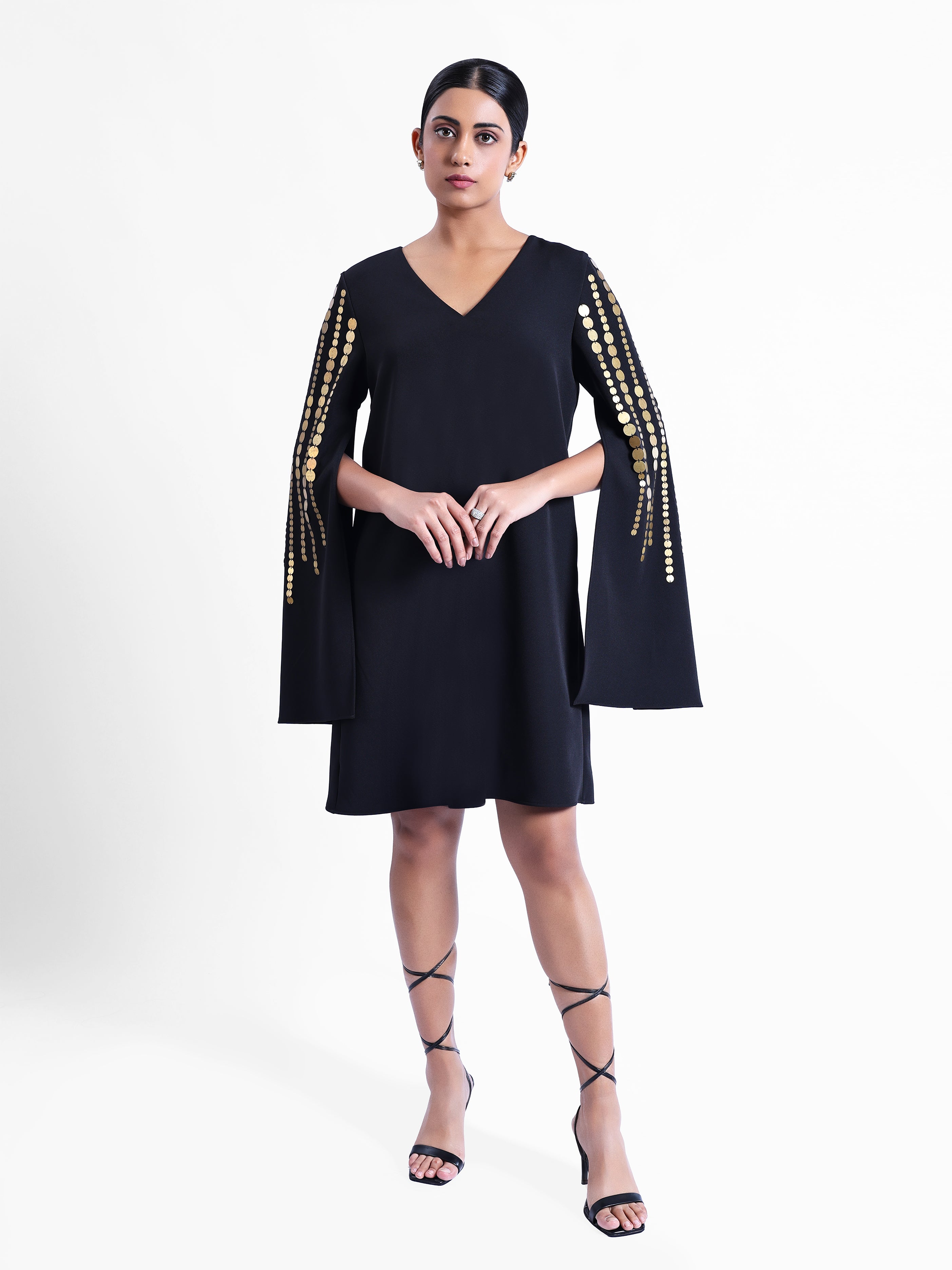 Cleo Gold Coin Dress