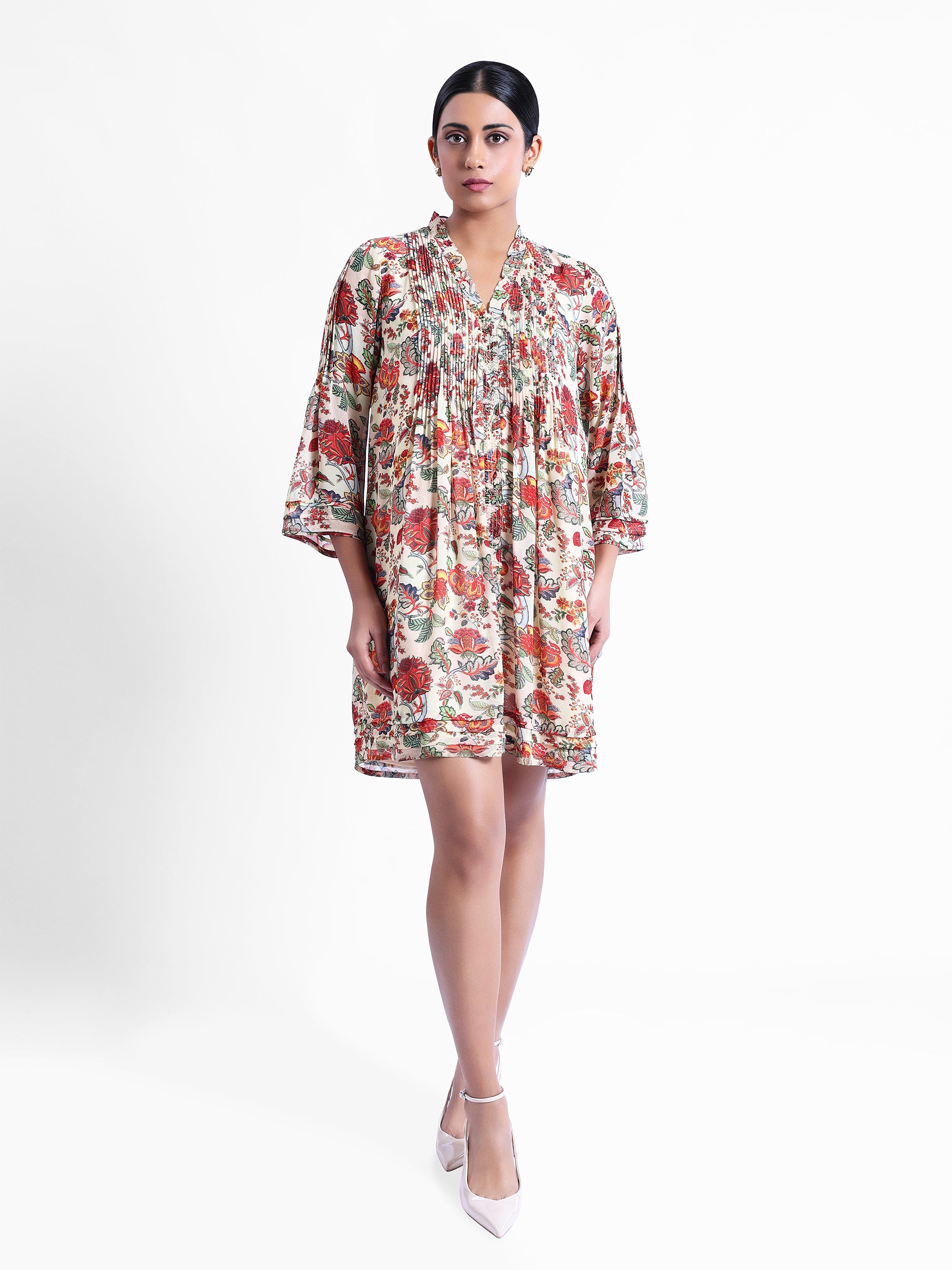 Veronica Pintuck Dress