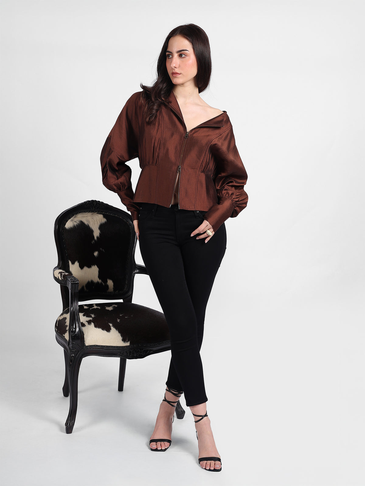 Double Zipper Top