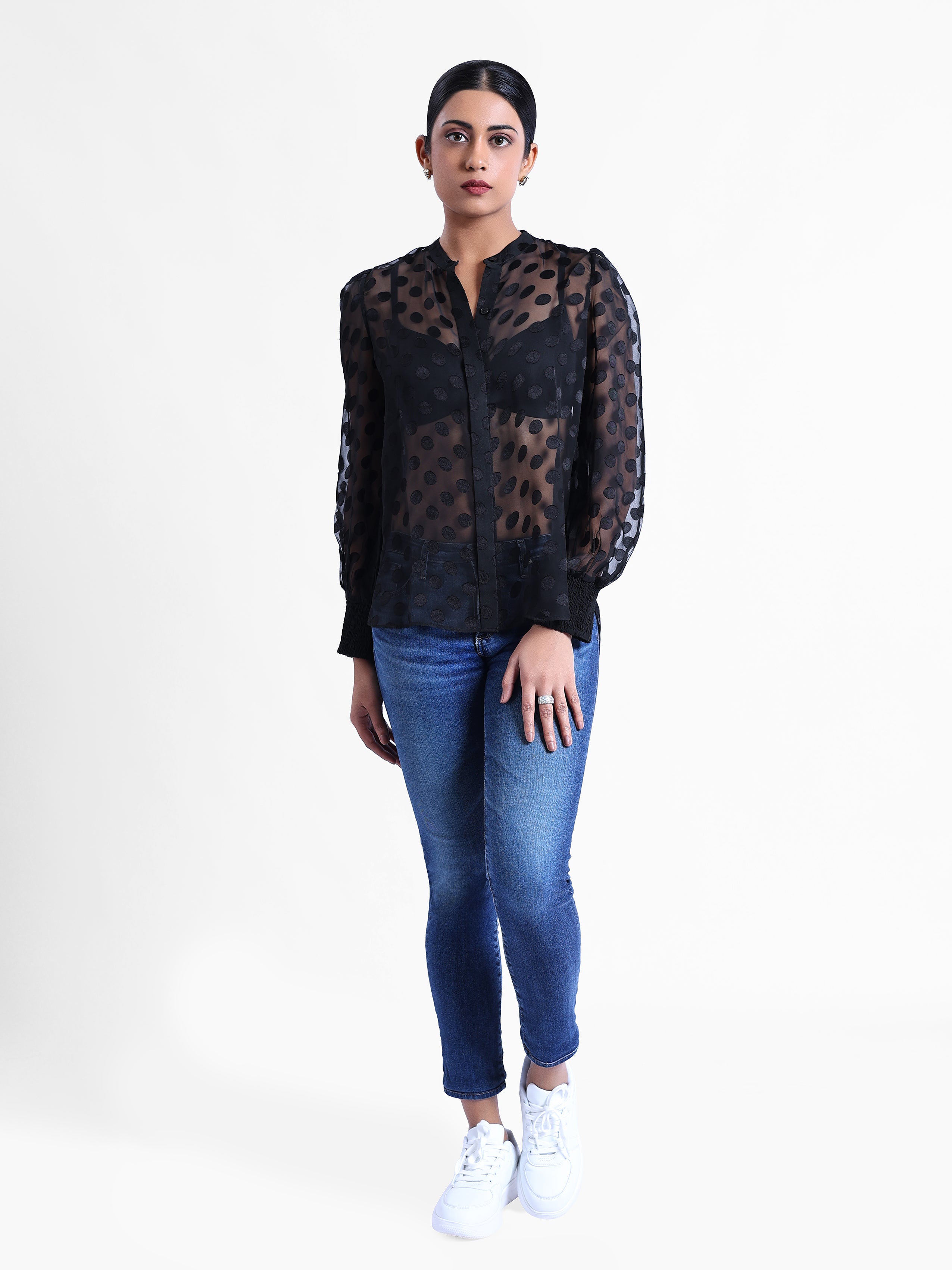 Diana Dot Blouse