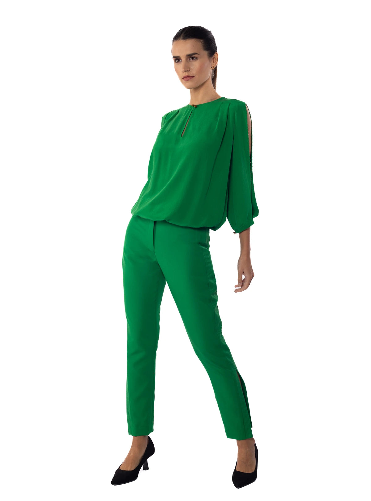 Logan Slit Sleeve Top