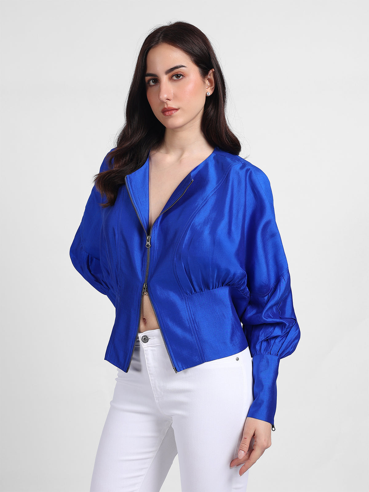Double Zipper Top