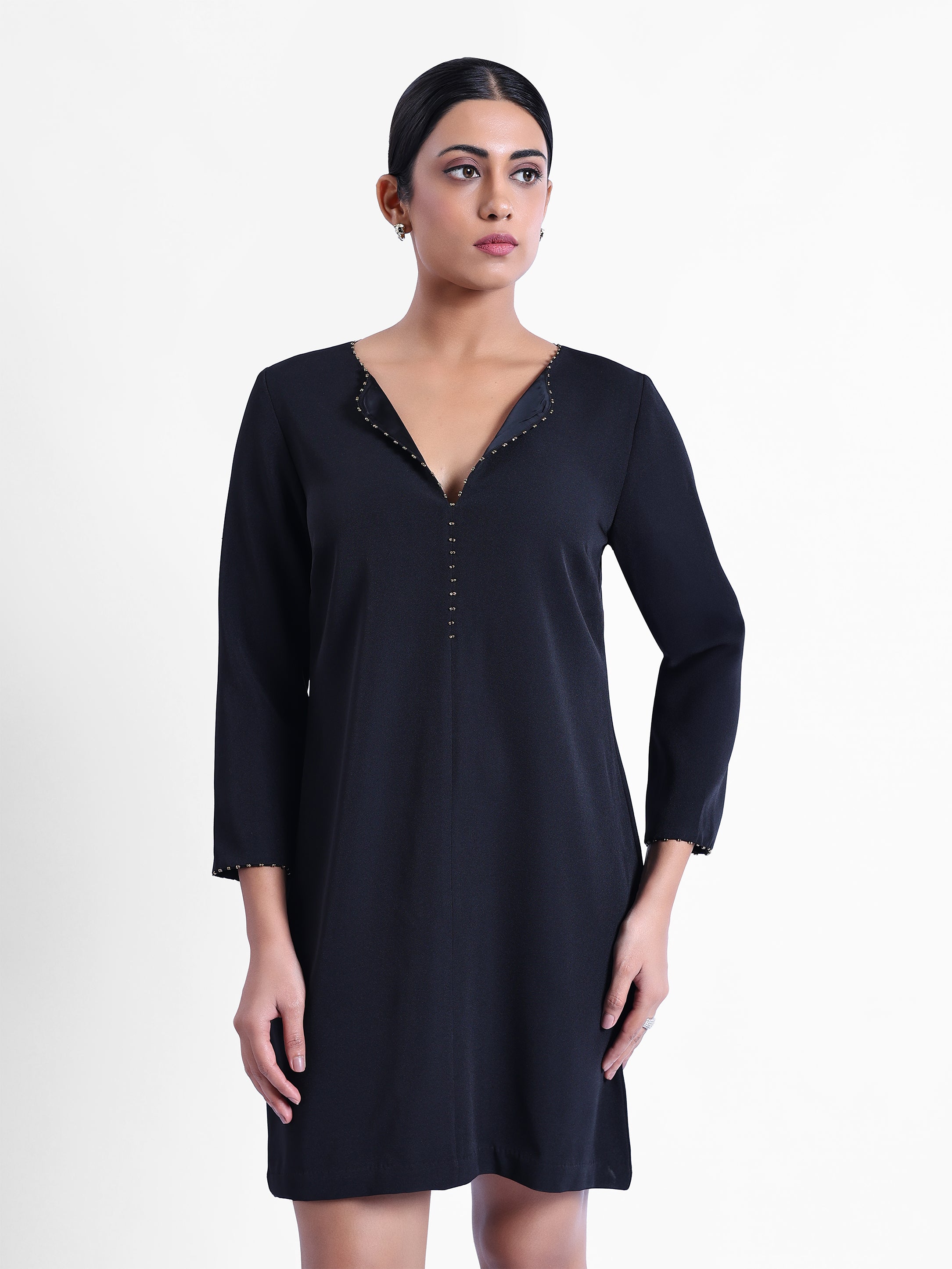 Vivian Flip Collar Dress