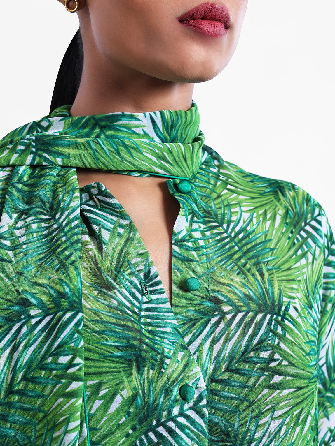 Darcy Front Tie Blouse