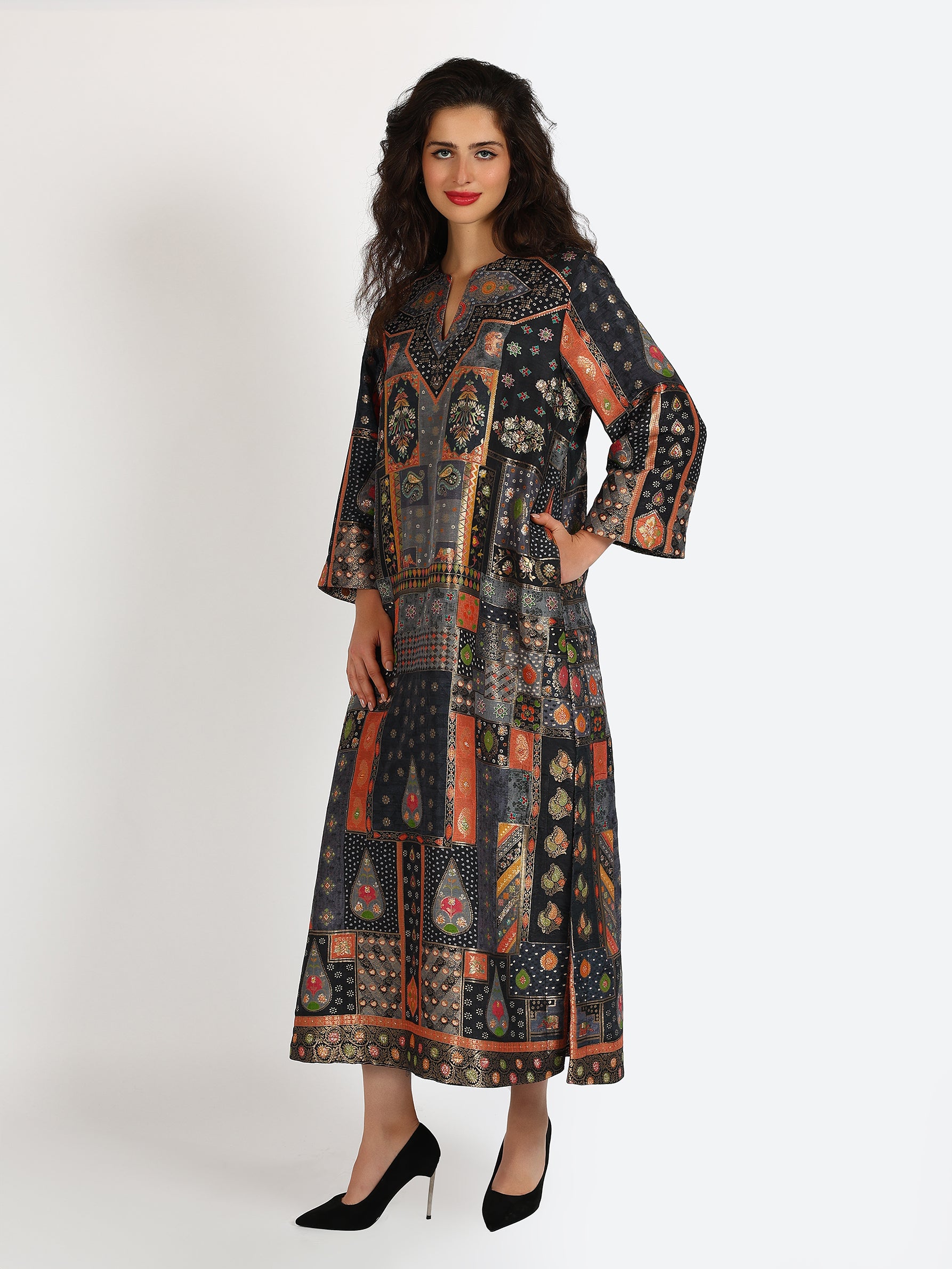 Nina Long Dress