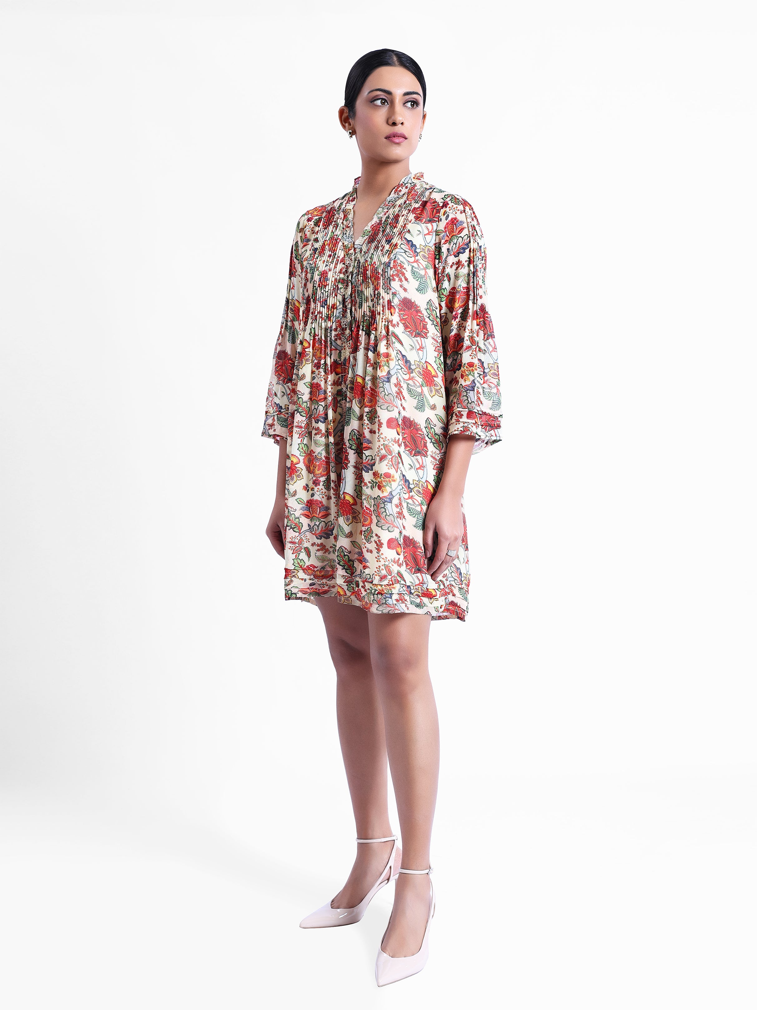 Veronica Pintuck Dress