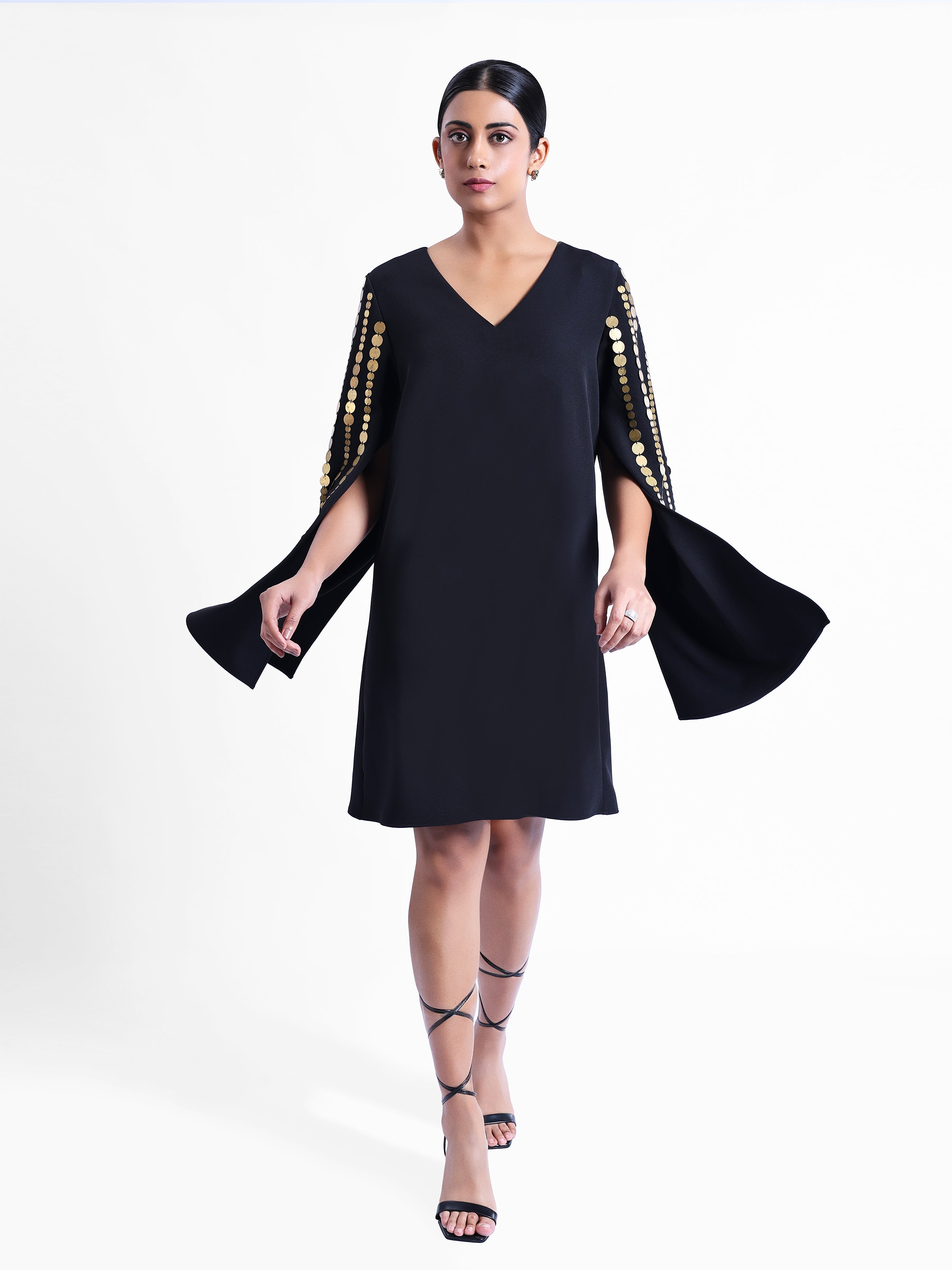 Cleo Gold Coin Dress