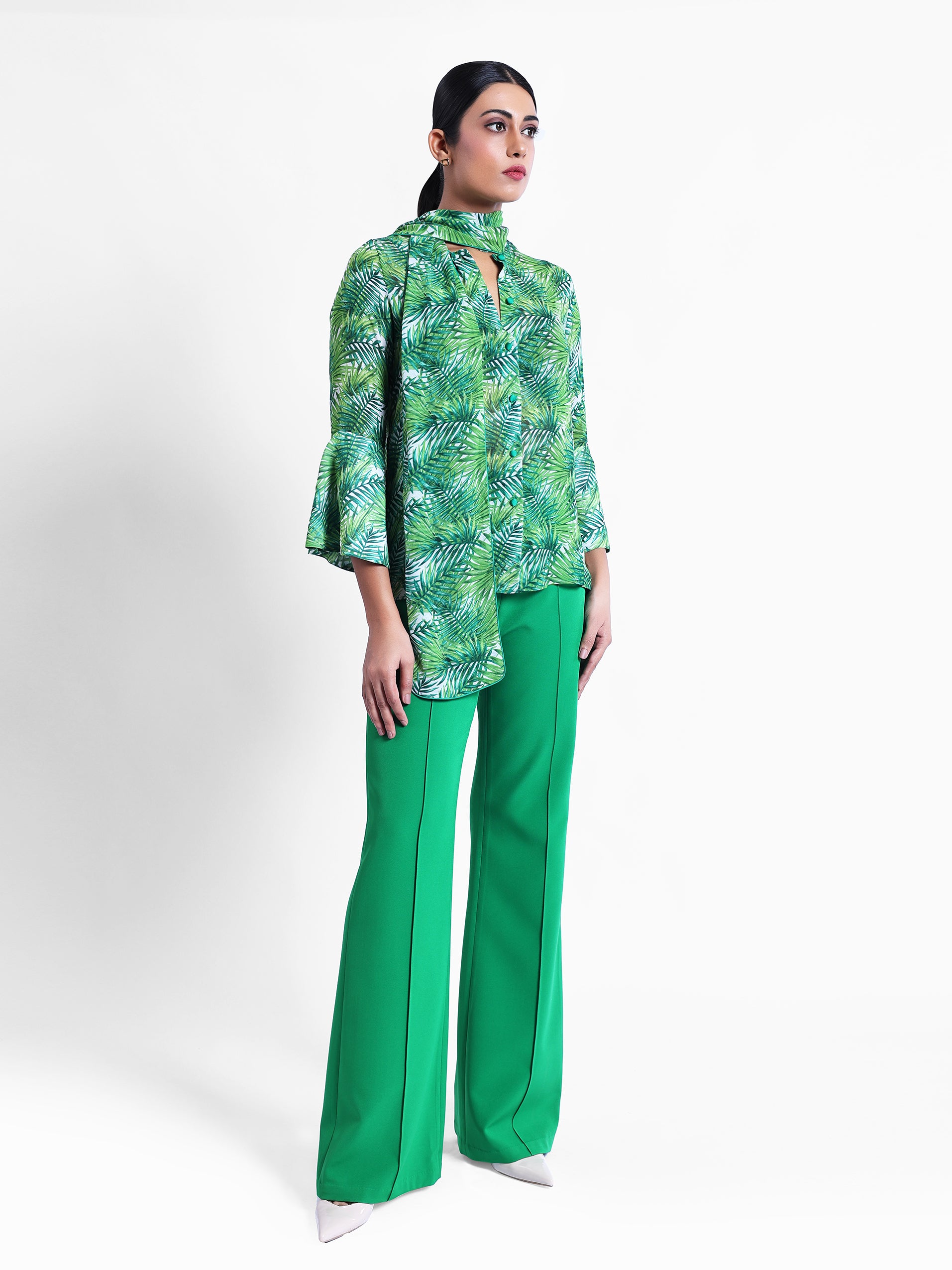 Darcy Front Tie Blouse