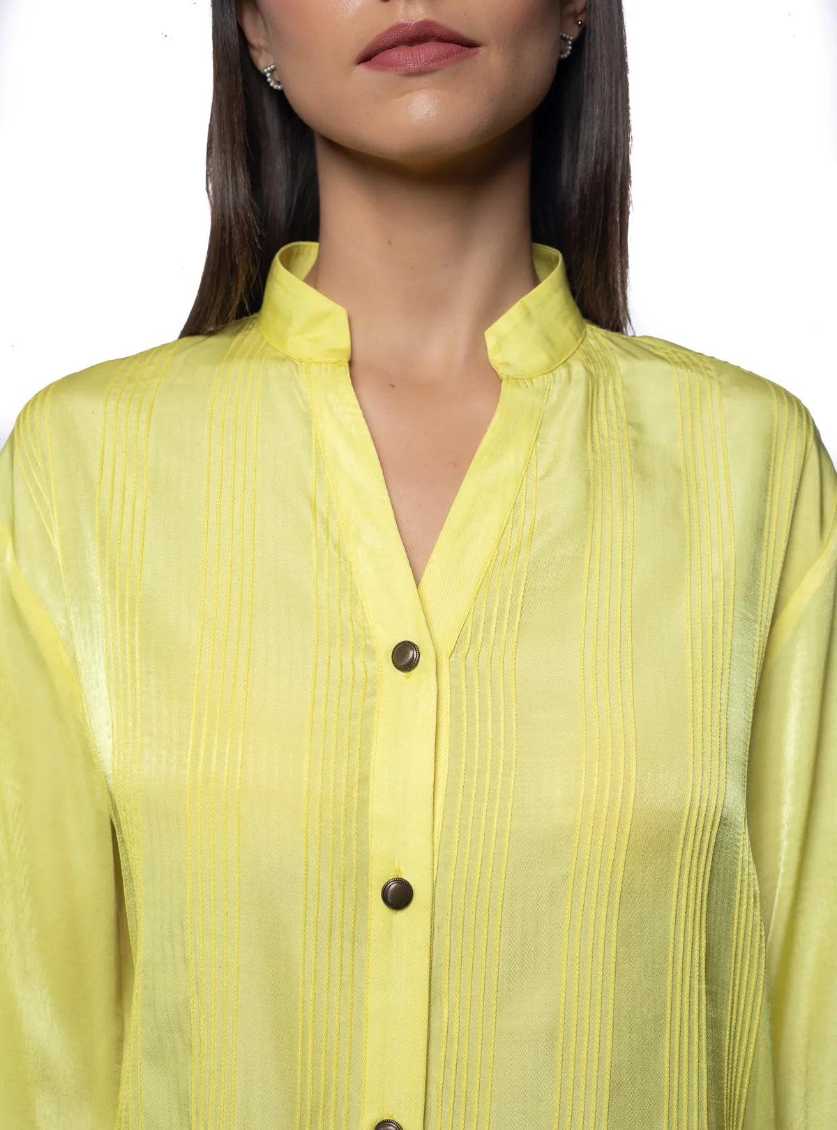 Astrid Pintuck Shirt