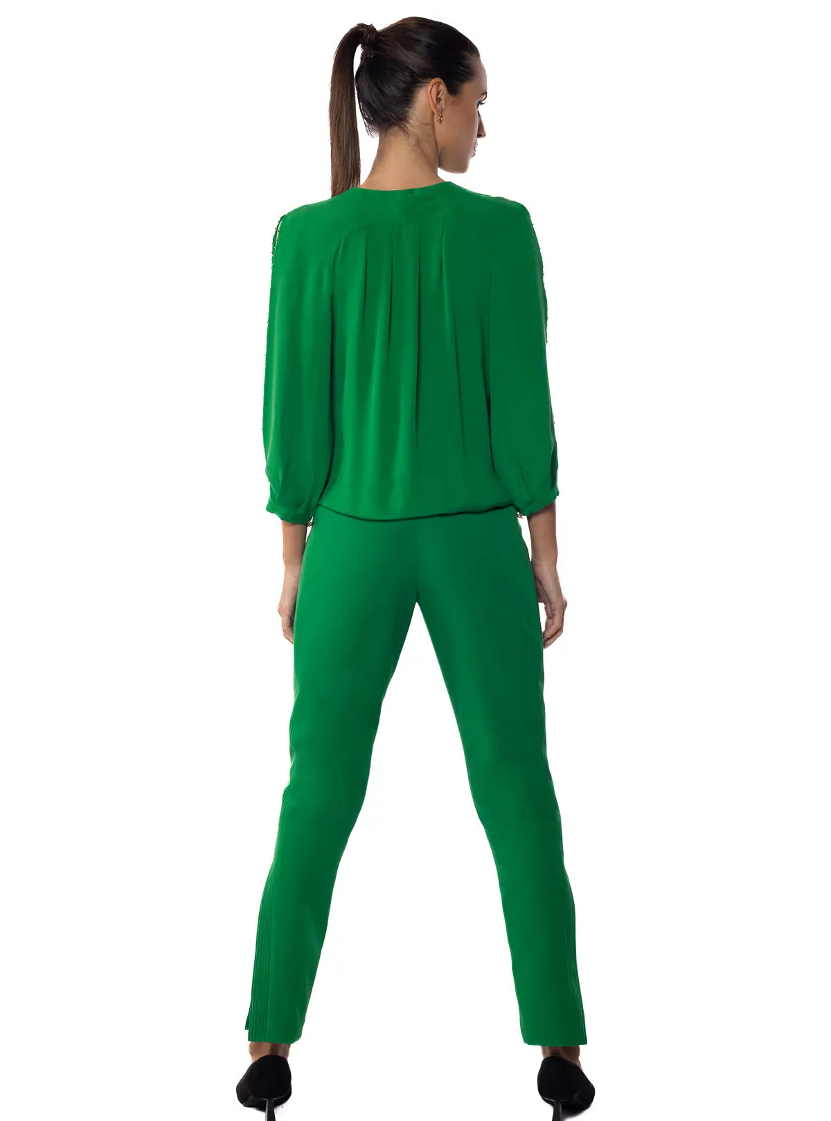 Rivets Detail Pants